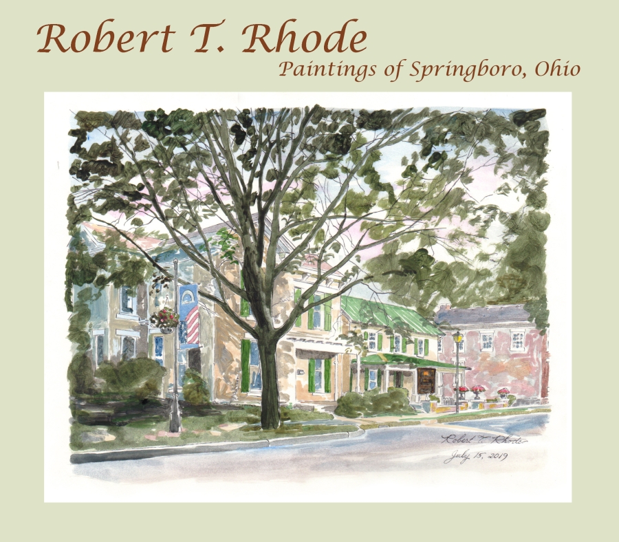 Paintings of Springboro, Ohio, by Robert T. Rhode